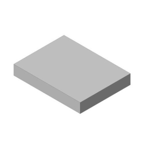 Šamotová deska spodní, boční KV HEAT R/L 2G S 70.44.33.13 